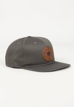 TSG leather snapback cap one size